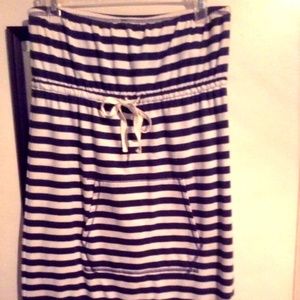 Victoria's Secret PINK Strapless Dress w/bra Sz Lg